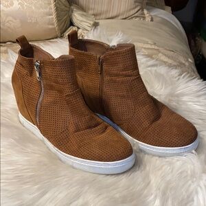 Women's Tan Seven Dials Ankle Boots Size 11